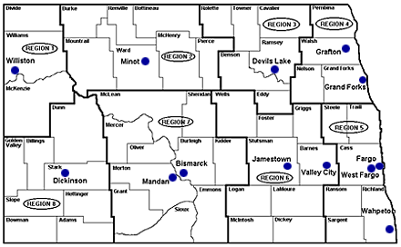 Regional Council Map