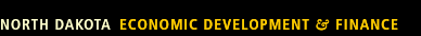 North Dakota Economic Development and Finance